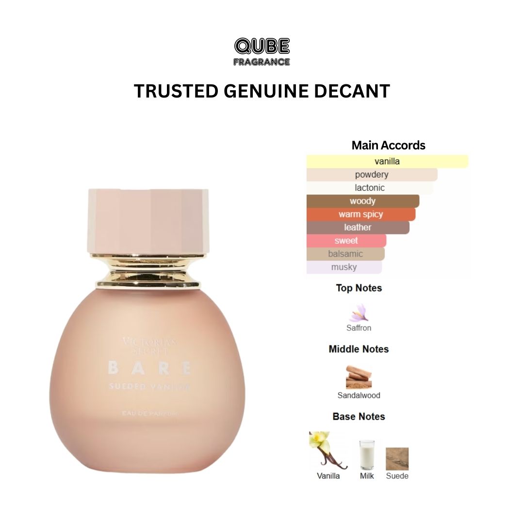 Victoria's Secret Bare Sueded Vanilla - Qube Fragrance | Luxury