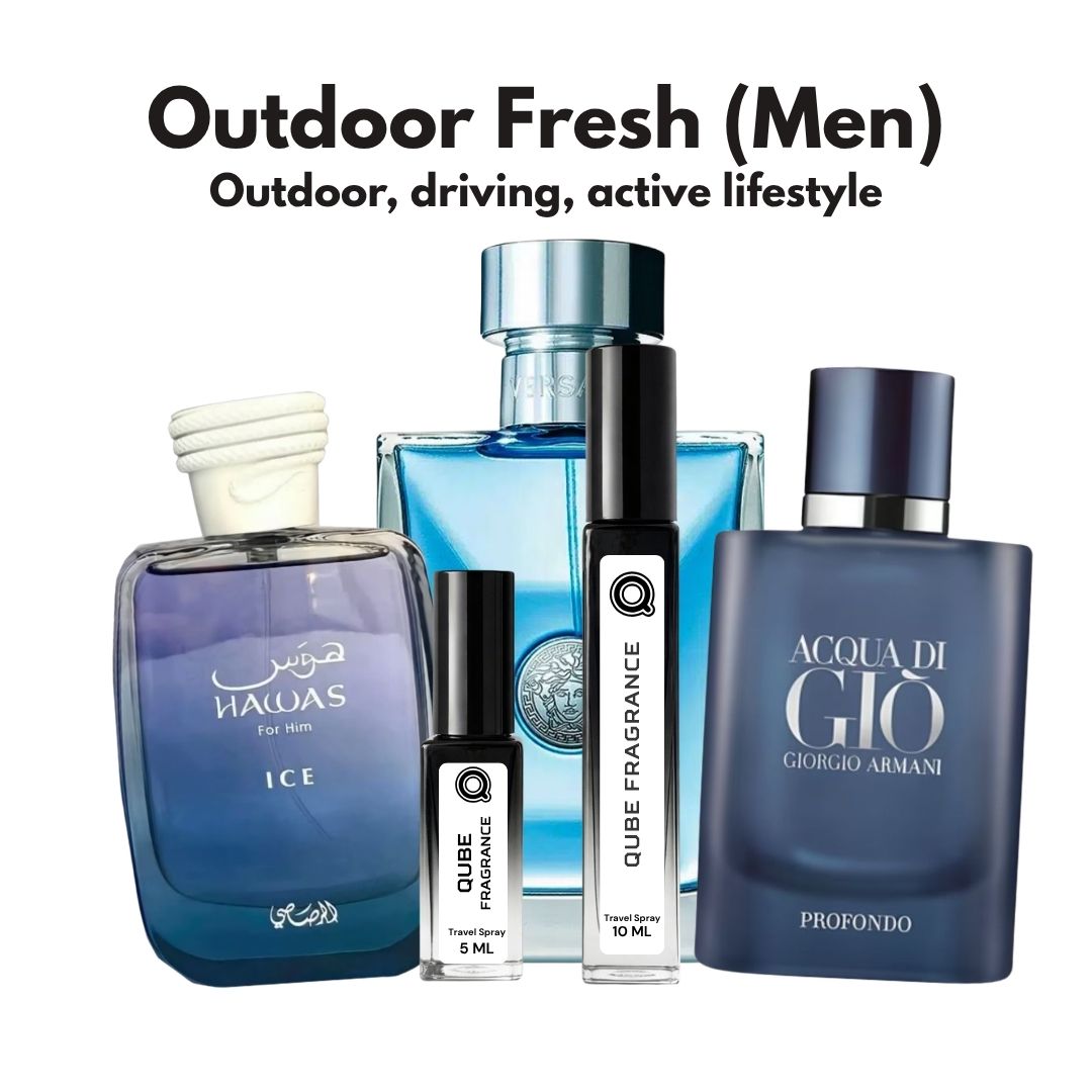 Outdoor Fresh Men's Set (3 Bottles)